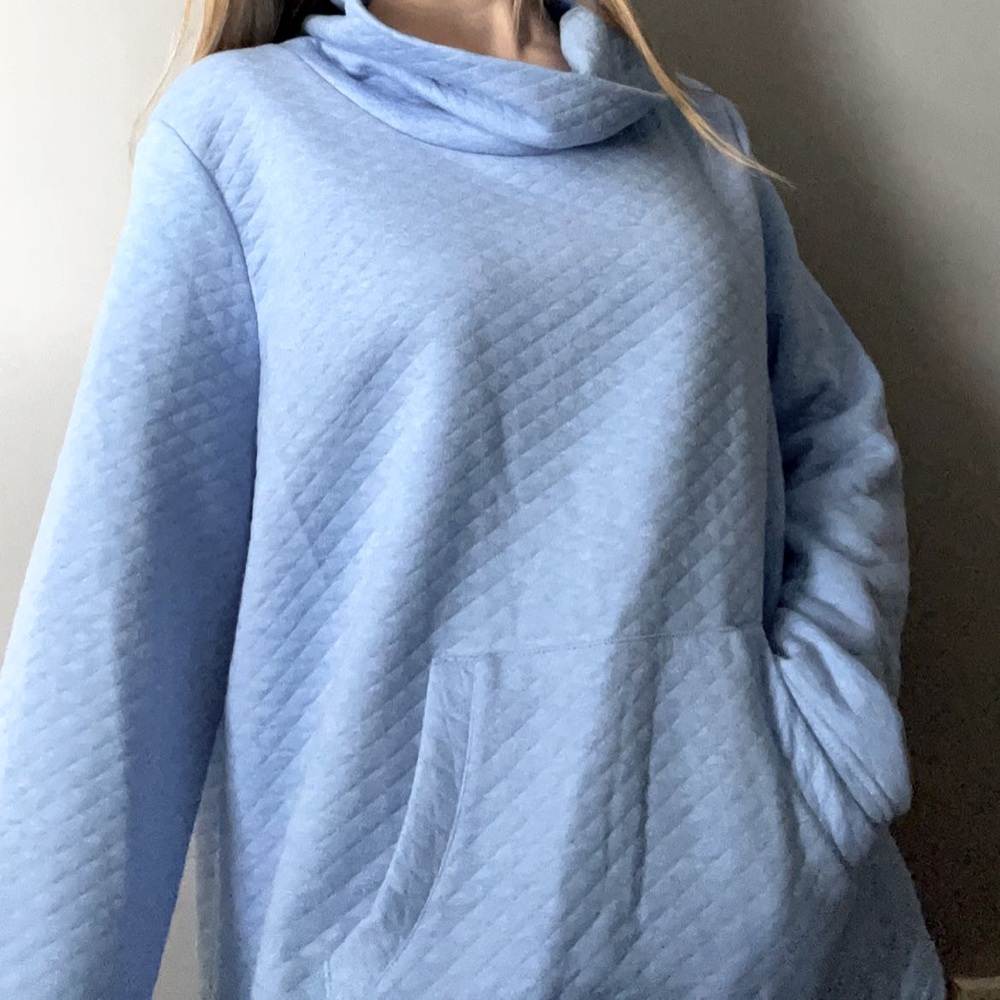 Soft blue Croft & Barrow pullover